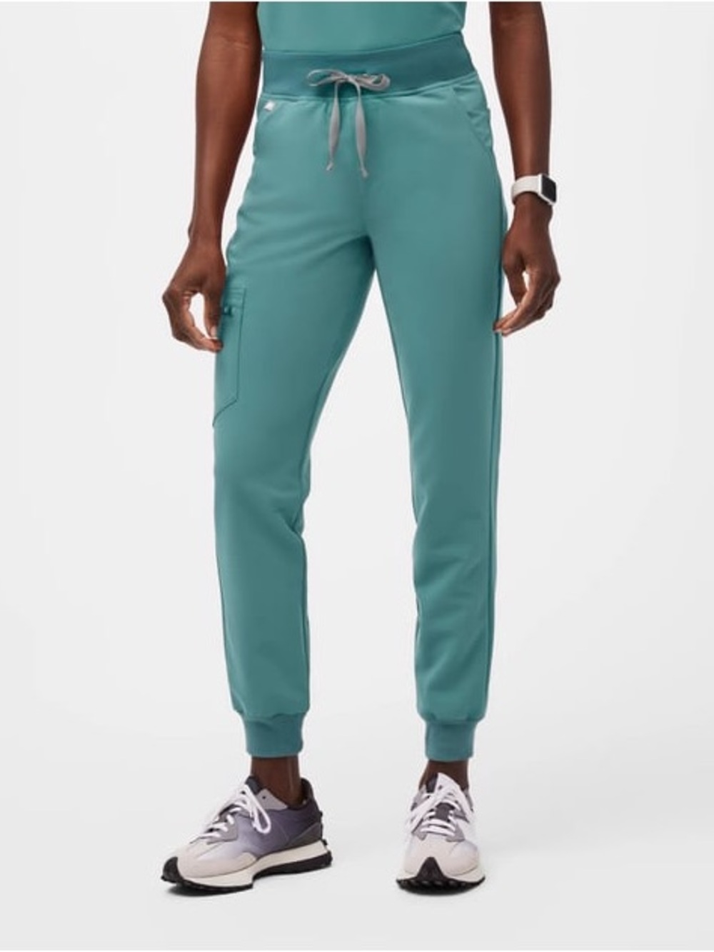 Figs Hydrogreen high waisted Zamora Jogger Pants yoga waistband